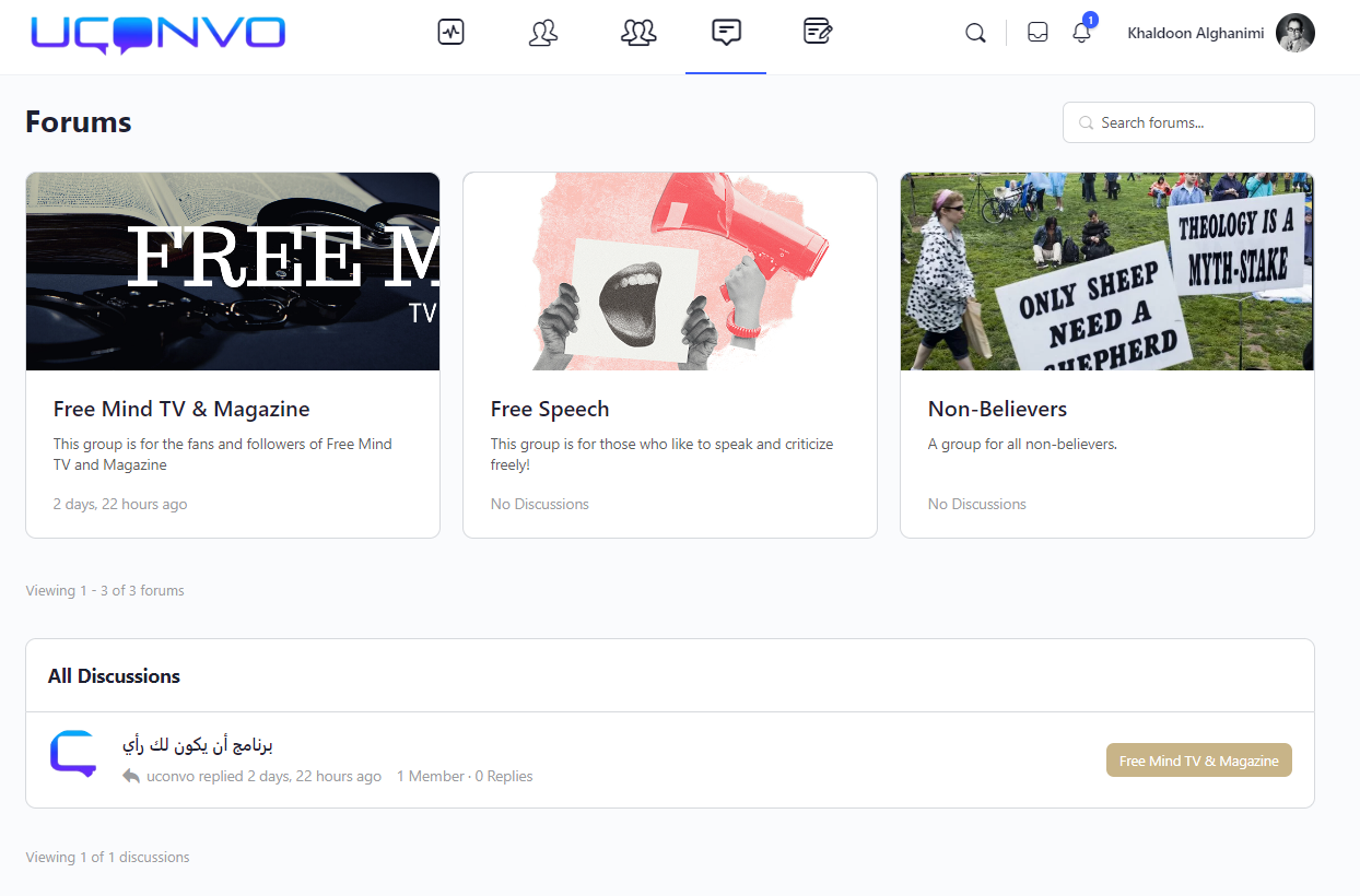 Social media free of censorship in the Middle East and abroad